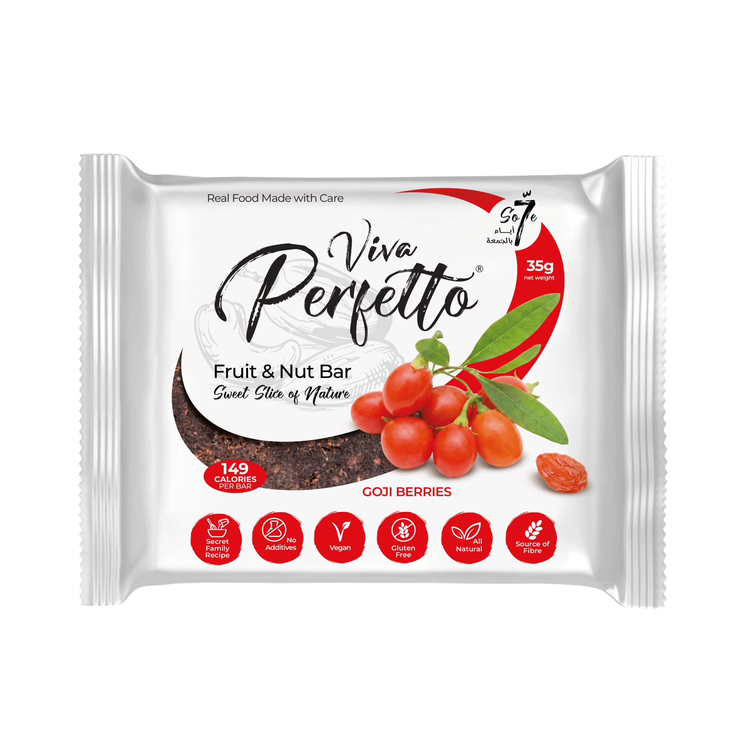 FNB Goji LB Goji Berries Fruit & Nut Bar - Image 1