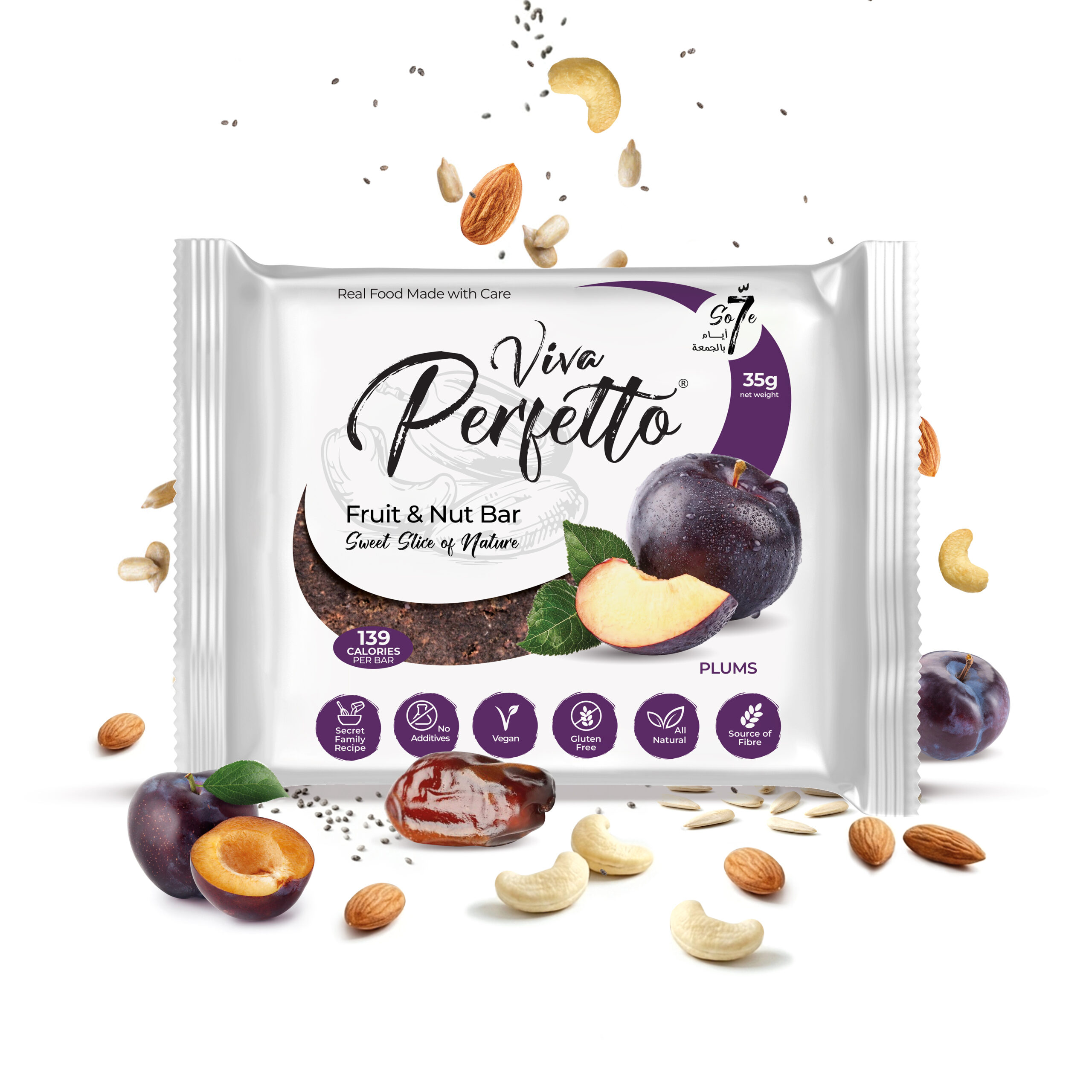 FNB plums-LB Plums Fruit & Nut Bar - Image 1