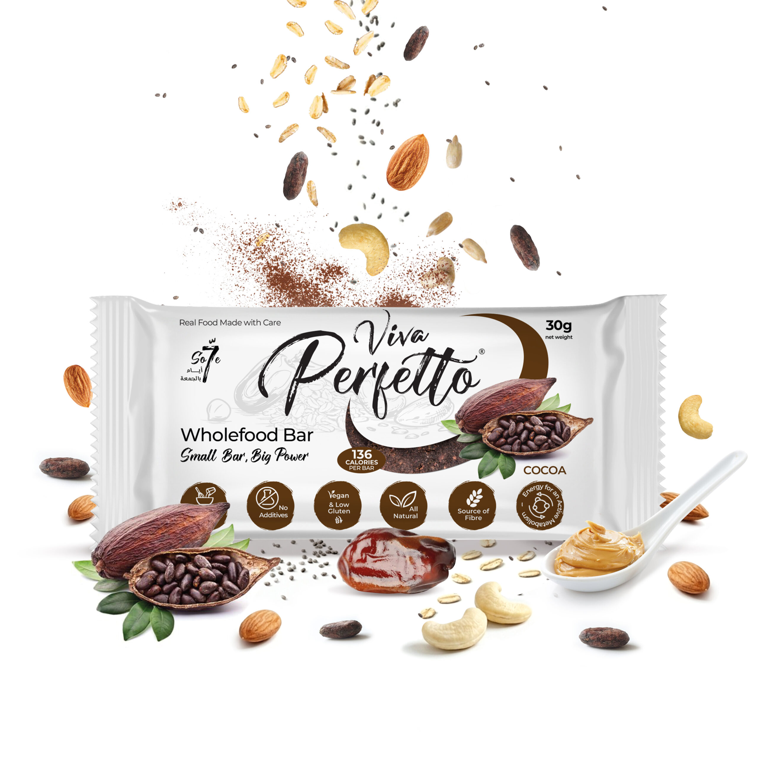 WB cocoa-LB Cocoa Wholefood Bar - Image 1